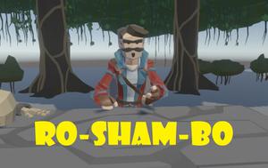 play Ro-Sham-Bo(Rock-Paper-Scissors)