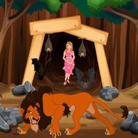 Big-Girl Rescue From Lion 03 Html5