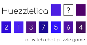 play Huezzlelica: A Twitch Chat Puzzle Game