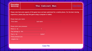 play The Cabinet Man