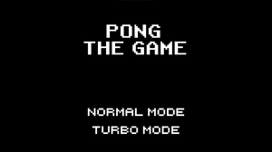 play Pong The Game