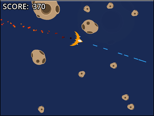 play Asteroids Clone