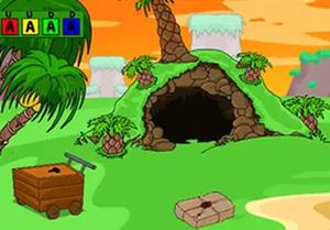 play Funny Prehistoric Man Escape