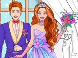 play Wedding Coloring Dress Up