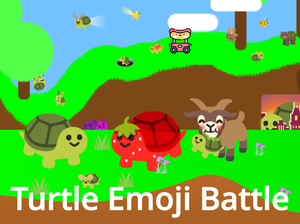 play Turtle Emoji Battle (Google Emoji Kitchen)