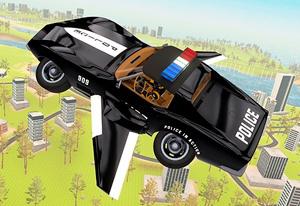 play Flying Car Game Police Games