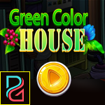 play Green Color House Escape