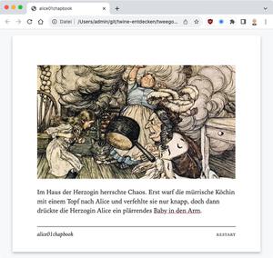 play Alice Und Chapbook Stage 1