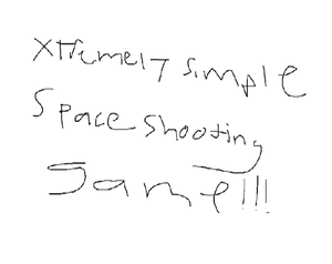 play Extremely Simple Space Shooting Game