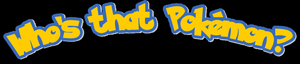 play Who'S That Pokemon?