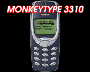 play Monkeytype 3310