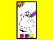 play Grimace Coloring Book