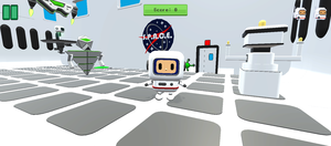 play Spaceship Astronauts 3D
