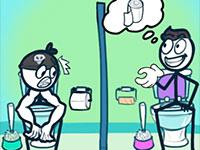 play Stickman Troll - Thief Puzzle