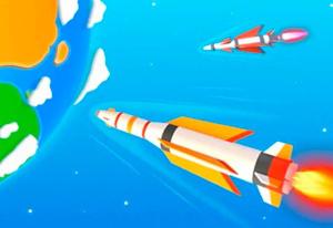 play Rocket Blow Destroy Planet In The Space 3D