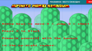play Infinite Mario Redrawn.