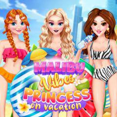 Malibu Vibes Princess On Vacation game