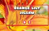 play Orange Lily Jigsaw