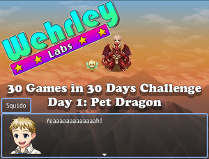 play 30 Games : Day 1 - Pet Dragon