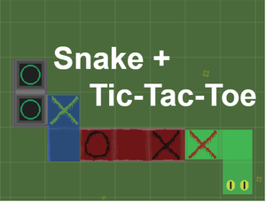 play Snake Tic-Tac-Toe