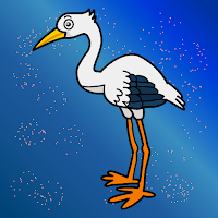 G2J Rescue The Stork From Cage game