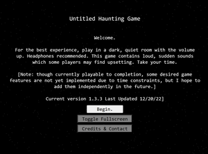 Untitled Haunting Game