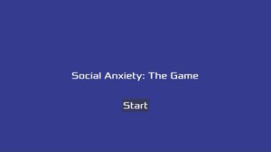 Social Anxiety: The Game