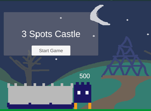 play Ludum Dare 54 - 3 Spots Castle