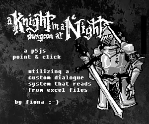 play A Knight In A Dungeon At Night (Wip)
