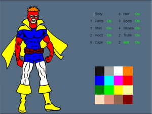 play Super Hero Costume Maker