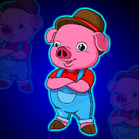 play G2J Cute Pig Man Escape