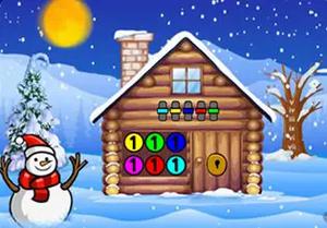 play Snow Monkey Rescue From Wooden House