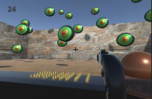 play Cowboy Ranchets - Hit The Targets! - Fps