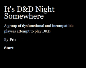 play It'S D&D Night Somewhere.