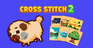 Cross Stitch 2: Coloring Book