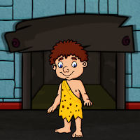 play G2J Rescue The Little Caveman