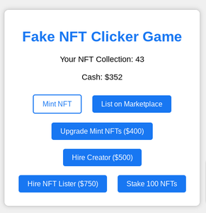 play Nft Hustler - Fake Nft Game