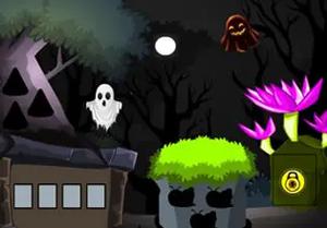play Spooky Night Escape Ghostly Gate