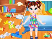 play Baby Taylor House Cleaning 2