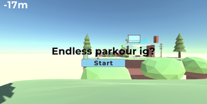 play Infinite Parkour Idk