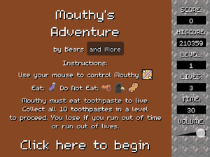 play Mouthy'S Adventure