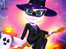 Angela Halloween Preparation - Free Game At Playpink.Com