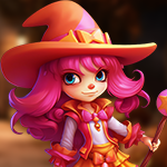 play Halloween Wizard Girl Escape