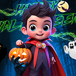 play Funny Halloween Boy Escape