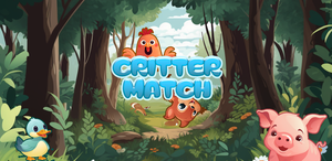 play Critter Match Memory Game