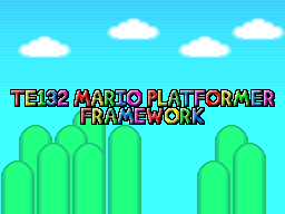 play Te132 Mario Platformer Framework