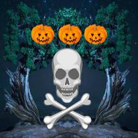 play G2R- Halloween Dark Land Escape Html5