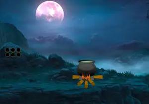 play Halloween Dark Land Escape