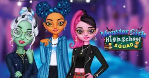 play Monster Girls High School Squad