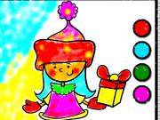 play Easy Coloring Santaclaus